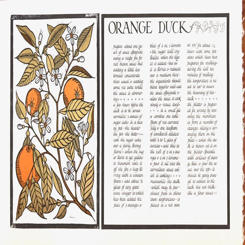 (*NEW ARRIVAL*) (Chez Panisse) Orange Duck
