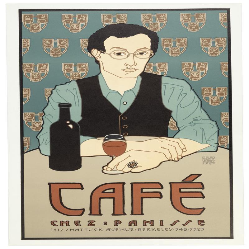 (*NEW ARRIVAL*) (Chez Panisse) David Lance Goines. Caf Chez Panisse